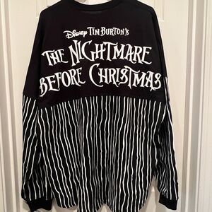 Disney Black Nightmare Before Christmas Spirit Jersey